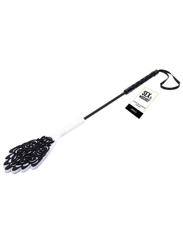 Large View Sex and Mischief Lace Silicone Crop