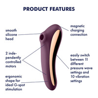 Dual Kiss Clit Stimulator