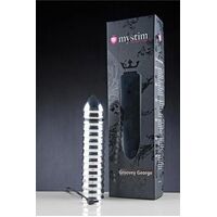 Groovey George Aluminium 20 cm Dong with E-Stim