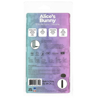 Alices Bunny Rechargeable Bullet w Rabbit Sleeve Teal