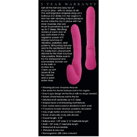 5" Vibrating Strapless Strap-On