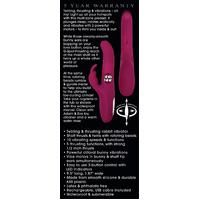 4.5" Twirling Rabbit Vibrator