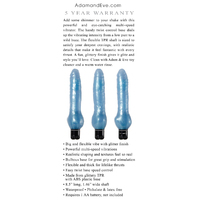 8.5" Blue Dolphin Vibrator