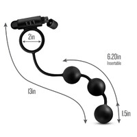 Platinum Anal Beads Cock Lock
