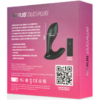 Duo Vibrating Butt Plug