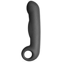 5" Noir Ovid eStim Dildo
