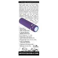 3" Purple Passion Bullet Vibrator
