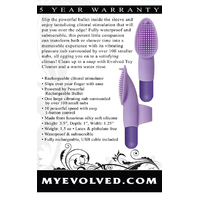 3.5" Fingerific Finger Vibrator