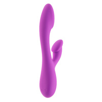 8.5" Amethyst Rabbit Vibrator