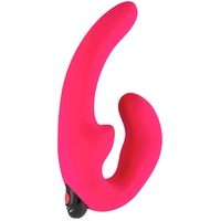 Share Vibrating Strapless Strap On