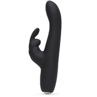 9" Greedy Girl Slimline Rabbit Vibrator
