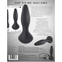 Hip To Be Square Butt Plug
