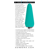O Cone Vibrating Butt Plug