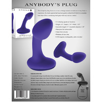 4.5" Premium Vibrating Butt Plug