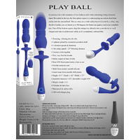X Play Ball Thrusting Anal Beads