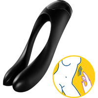 Candy Cane Finger Vibrator