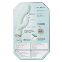 5" Pave Marilyn Rabbit Vibrator