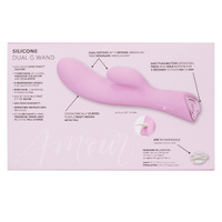 4.5" Amour Silicone Dual G Wand