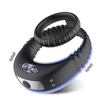 Vibrating Silicone Cock Ring