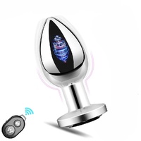 Butt Plug With Remote Vibration