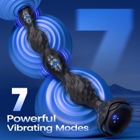 Remote Vibrating Anal Beads