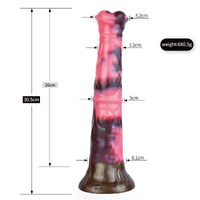 10" Demon Beast Horse Cock
