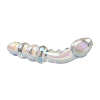 Playboy Pleasure Jewels Double  Glass 17.1cm Double Ended Dildo