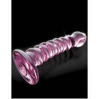6.5" Curved Glass Dildo