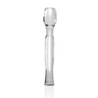 8.5" Wand Style Glass Dildo