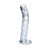 6" Glass G-Spot Dildo