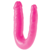 6" Double Trouble Pink Dildo