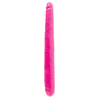 16" Pink Double Dildo