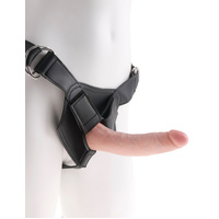 7" Cock +  Strap-on Harness 