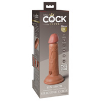 6" Vibrating Dual Density Cock