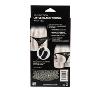  Little Black Thong Vibrating Panties