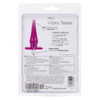 Mini Tease Vibrating Butt Plug