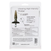 High Intensity Vibrating Butt Plug 3.5"