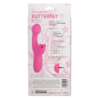 3.5" Butterfly Kiss G-Spot Vibrator