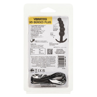 BOUNDLESS VIBrating X5 BEADED CURVE plug