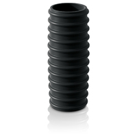 4" Ribbed Silicone Penis Sleeve
