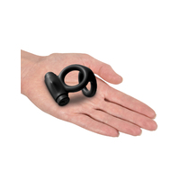 Vibrating Silicone Cock & Balls Ring