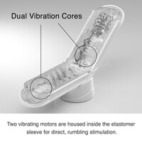 Flip Zero Vibrating Stroker