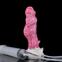 7.8" Reversing Scale Dragon Squirting Cock
