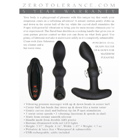 5.5" Teeter Totter Vibrating Prostate Massager