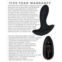 3" The Gentleman Prostate Massager