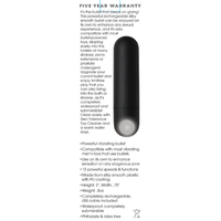 3" All Powerful Bullet Vibrator