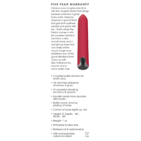4" Diablo Bullet Vibrator