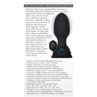 4" Shape Shifter Inflatable Butt Plug