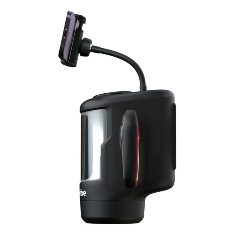 Large View Game King Rubbing Vibrating & Heating Masturbator with Immersive Phone Holder and Hand Grip