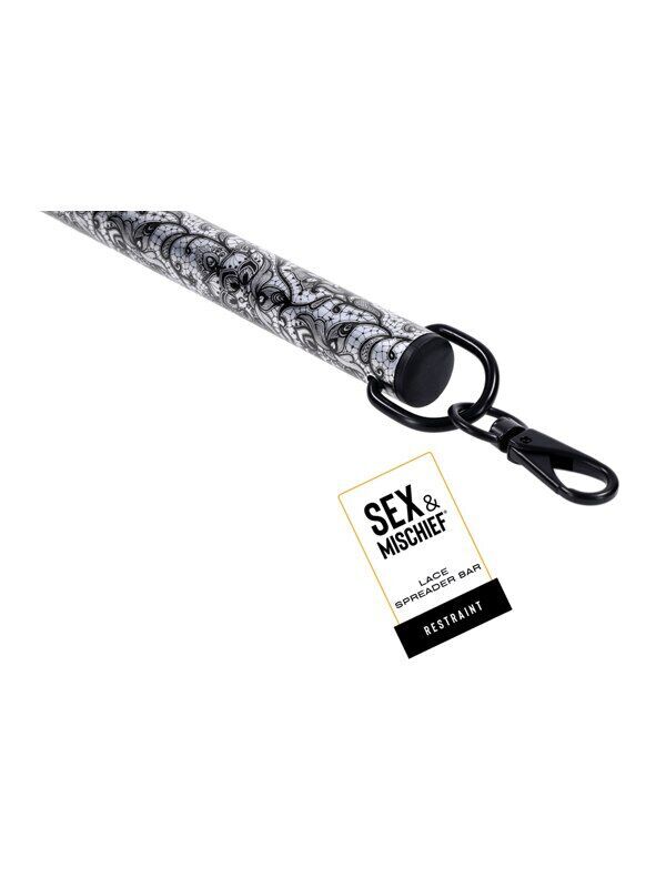 Large View Sex and Mischief Lace Spreader Bar